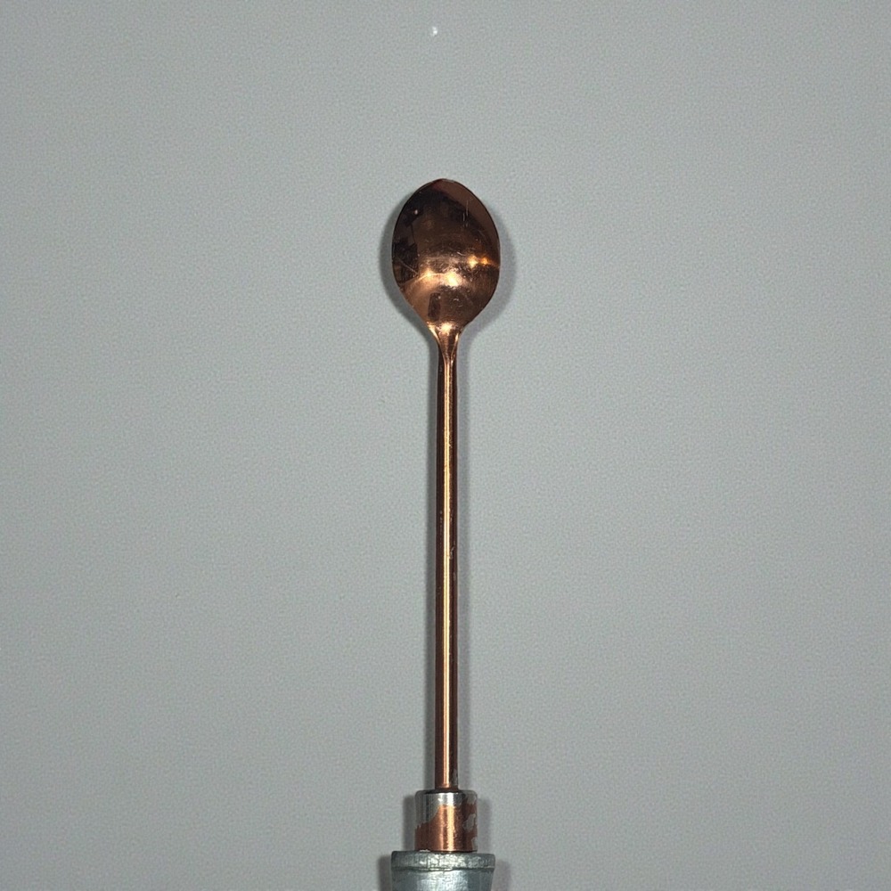 Copper Tasting Spoon with Heavy Weighted‎ Handle - Picture 5 of 5